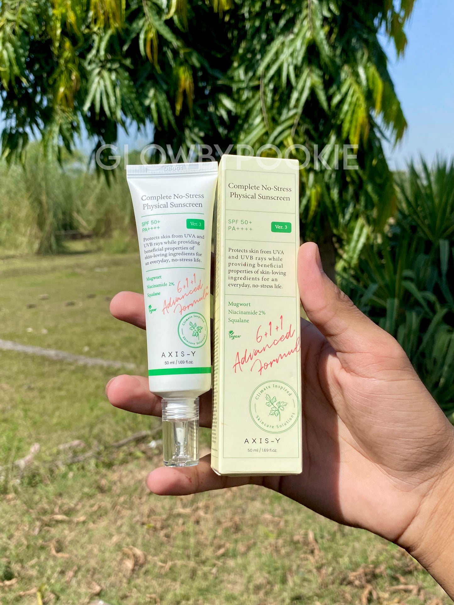 AXIS-Y Complete No-Stress Physical Sunscreen SPF 50+ PA++++